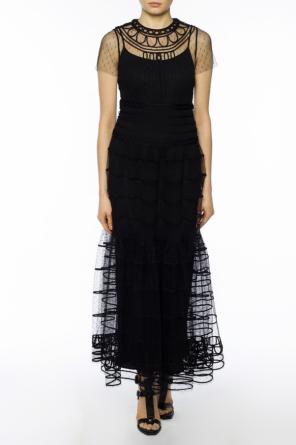 Lace-trimmed dress, zdjęcie 2 Lace-trimmed dress od Valentino Red